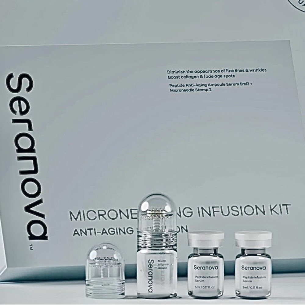 LAST ONE! 3/month SeranovaAnti-Aging Microneedling Infusion Kit
